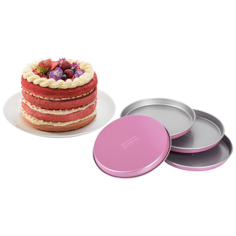Zenker Cake Layering Tins 4PC LCV Designs & Decor
