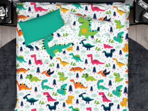 Dinosaur 3 Custom Duvet Cover Set