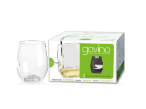 Govino White Wine Glasses 350ml 4PC