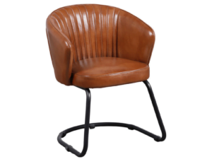 Camari Leather Chair 56x59x79cm