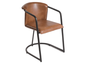 Kailo Leather Chair 54x57x78cm Front View