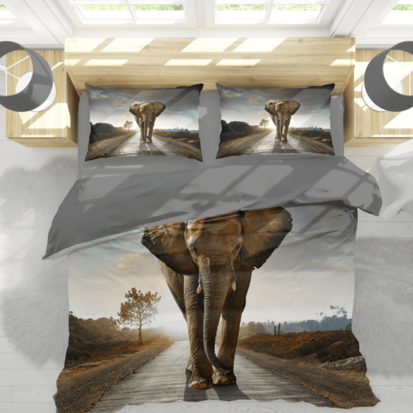 Elephant Custom Duvet Cover Set