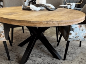 Everly Round Dining Table Lifestyle
